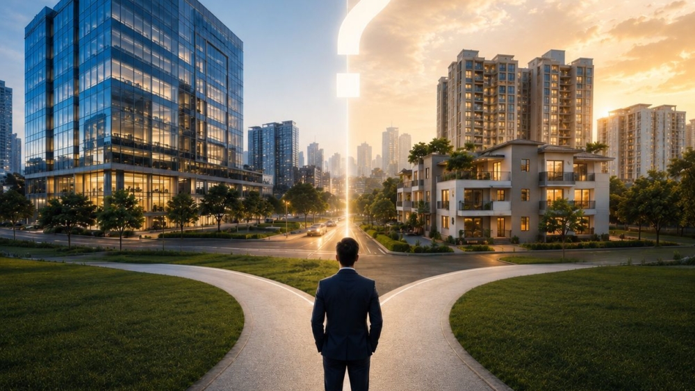 commercial versus residential