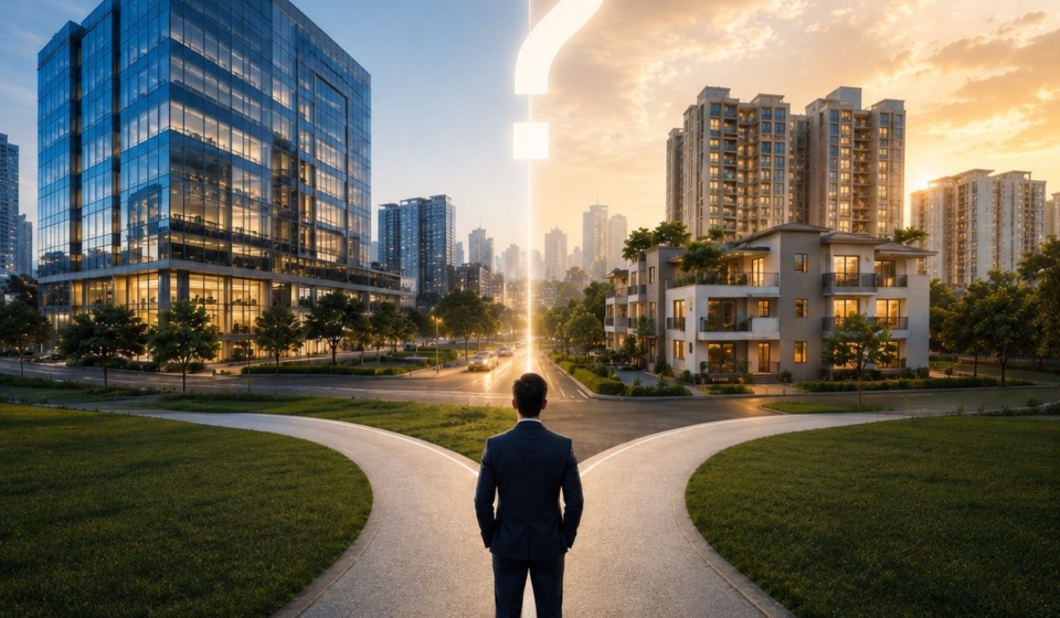 commercial versus residential